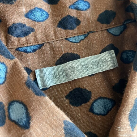 Outerknown BBQ Shirt in Sepia Watermark ASO John B Outer Banks - Picture 4 of 6